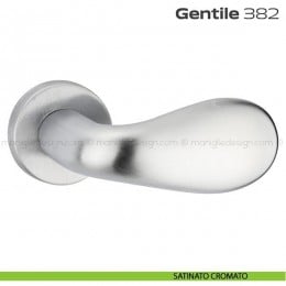 Pomolo per porta fisso 382 Gentile Reguitti con rosetta tonda 2