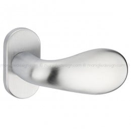 Pomolo per porta fisso 382 Gentile Reguitti con rosetta ovale