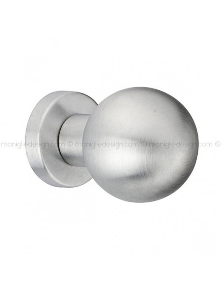 Pomolo fisso diametro 50 mm per porta 59 Sfera Reguitti con rosetta tonda