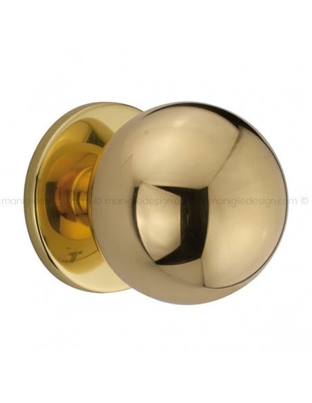 Pomolo tondo fisso diametro 70 mm per porta 59 Sfera Reguitti