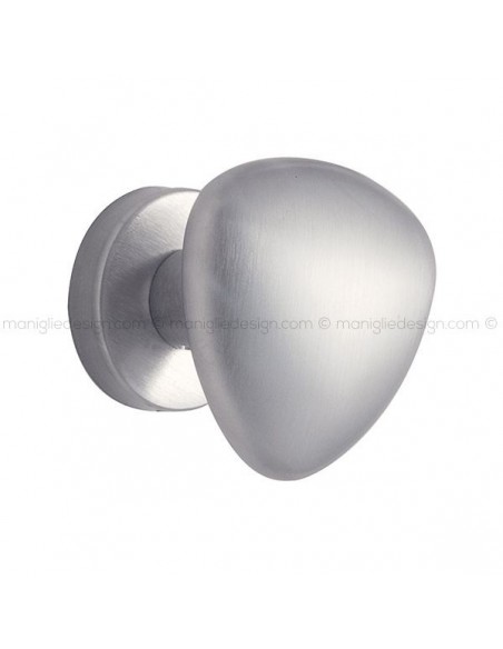 Pomolo per porta girevole 075 Triangolo Reguitti con rosetta tonda
