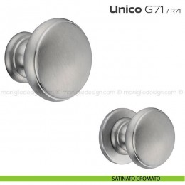 Pomolo per porta fisso G71 Unico Reguitti senza rosetta 2