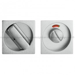 Placche incasso quadrate con nottolino 508 Reguitti con libero/occupato