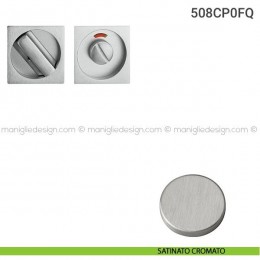 Placche incasso quadrate con nottolino 508 Reguitti con libero/occupato 2