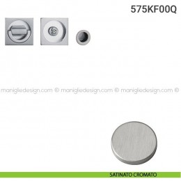 Kit placche incasso quadrate con nottolino ad anello 575 Reguitti con frontalino di trascinamento 2