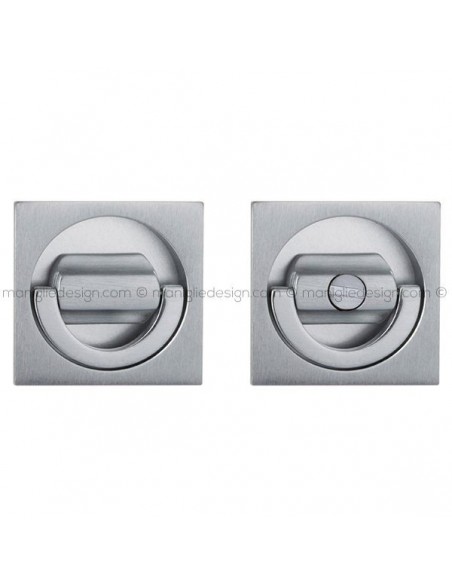 Placche incasso quadrate con nottolino ad anello e folle 578 Reguitti