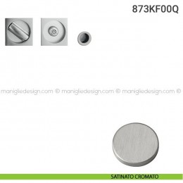 Kit placche incasso quadrate con nottolino 873 Reguitti con frontalino di trascinamento 2