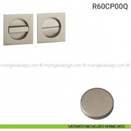 Placche incasso quadrate con nottolino R60 Reguitti 2