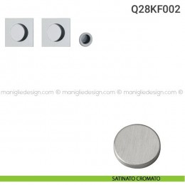 Kit placche incasso quadrate cieche Q28 Reguitti con frontalino di trascinamento 2