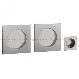 Kit placche incasso quadrate cieche Q60 Reguitti con frontalino di trascinamento