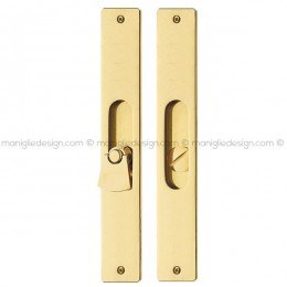 Placche incasso rettangolari con nottolino pendente 914 Reguitti