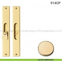 Placche incasso rettangolari con nottolino pendente 914 Reguitti 2