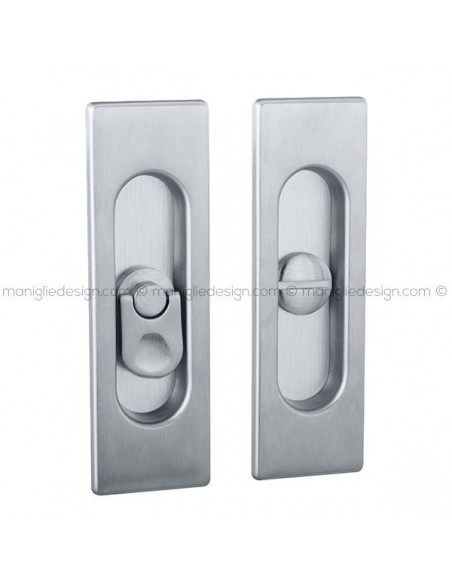 Placche incasso rettangolari con nottolino pendente 952 Reguitti