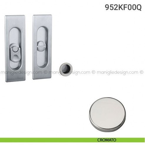 Kit per porta scorrevole 952KF00Q cromato