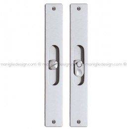 Placche incasso rettangolari con nottolino pendente 954 Reguitti