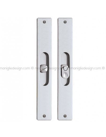 Placche incasso rettangolari con nottolino pendente 954 Reguitti