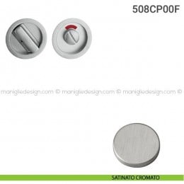 Placche incasso tonde con nottolino 508 Reguitti con libero/occupato 2