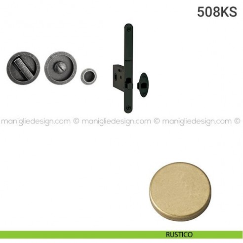 Kit per porta scorrevole 508KS rustico