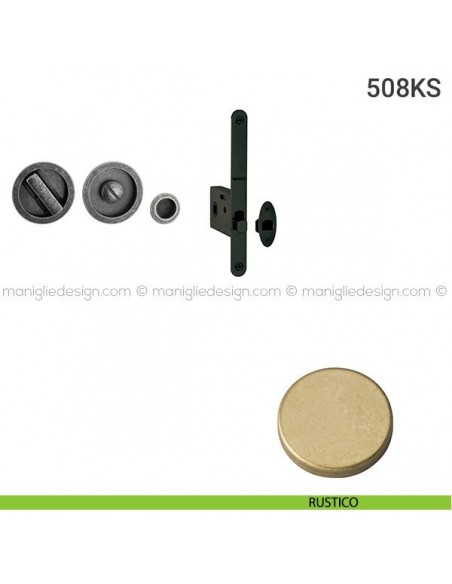 Kit per porta scorrevole 508KS rustico