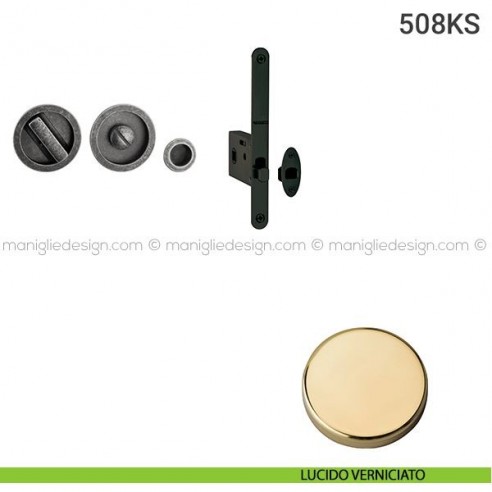 Kit per porta scorrevole 508KS lucido verniciato