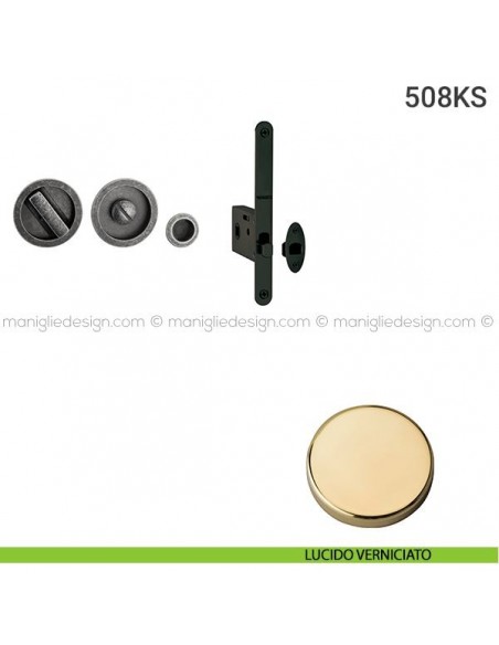 Kit per porta scorrevole 508KS lucido verniciato