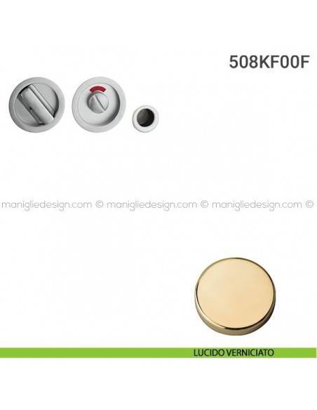 Kit per porta scorrevole 508KF00F lucido verniciato