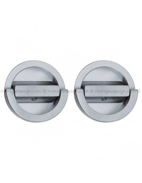 Placche incasso tonde con doppio nottolino ad anello 540 Reguitti