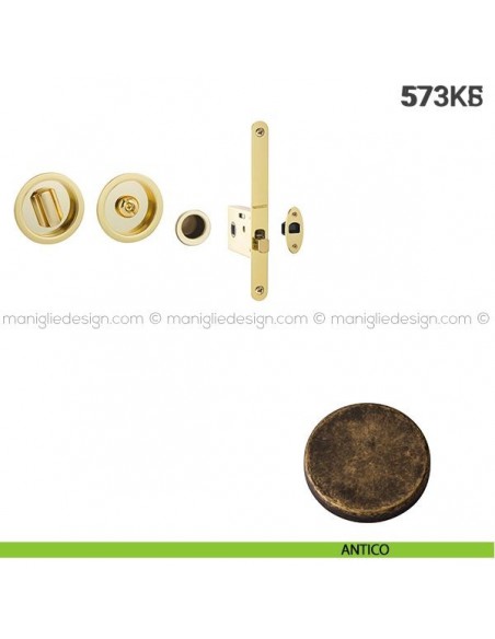 Kit per porta scorrevole 573KS antico