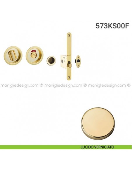 Kit per porta scorrevole 573KS-00F lucido verniciato