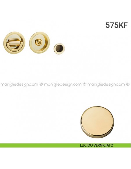 Kit per porta scorrevole 575KF lucido verniciato