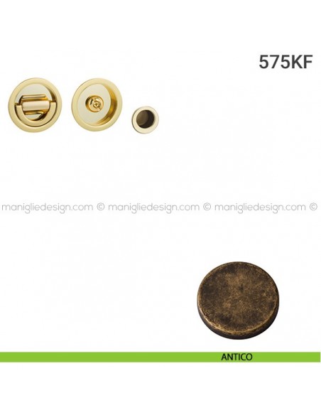 Kit per porta scorrevole 575KF antico