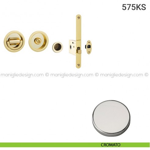 Kit per porta scorrevole 575KS cromato