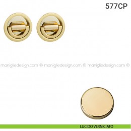 Placche incasso tonde con doppio nottolino ad anello 577 Reguitti 2