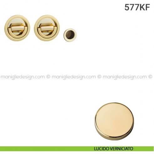 Kit per porta scorrevole 577KF lucido verniciato