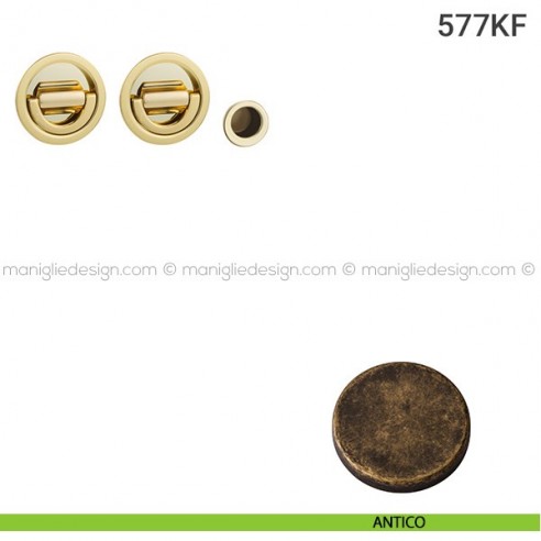 Kit per porta scorrevole 577KF antico