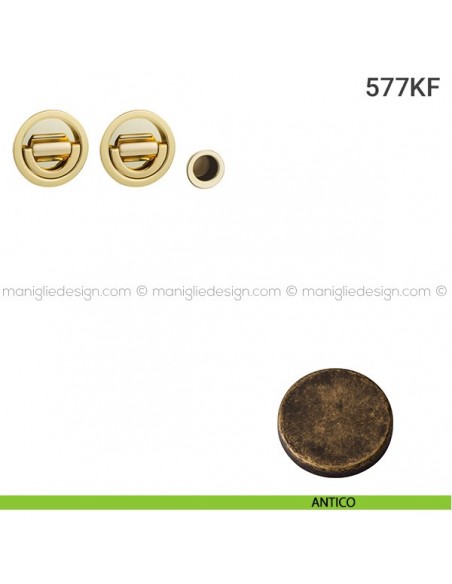 Kit per porta scorrevole 577KF antico