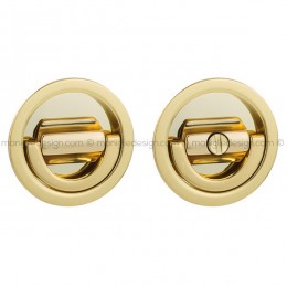 Placche incasso tonde con nottolino ad anello e folle 578 Reguitti