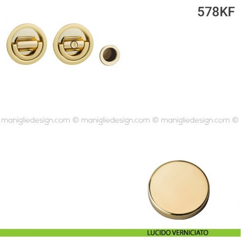 Kit per porta scorrevole 578KF lucido verniciato