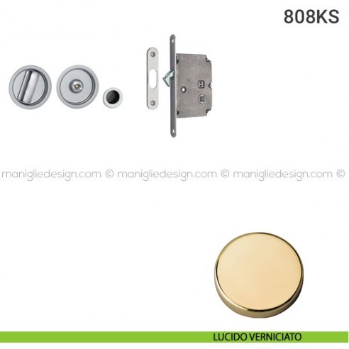 Kit per porta scorrevole 808KS lucido verniciato