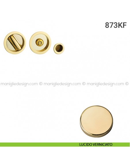 Kit per porta scorrevole 873KF lucido verniciato