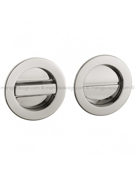 Placche incasso tonde con nottolino R60 Reguitti