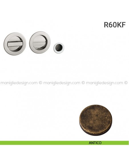 Kit per porta scorrevole R60KF antico