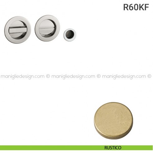 Kit per porta scorrevole R60KF rustico