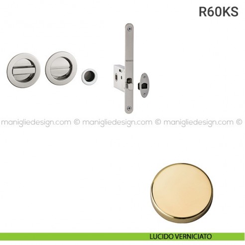 Kit per porta scorrevole R60KS lucido verniciato