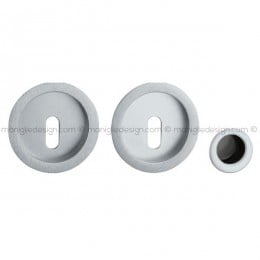 Kit placche incasso tonde foro chiave 524 Reguitti con frontalino di trascinamento