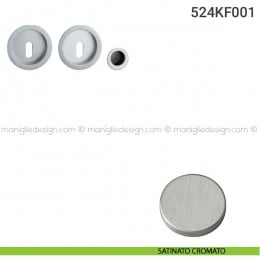 Kit placche incasso tonde foro chiave 524 Reguitti con frontalino di trascinamento 2