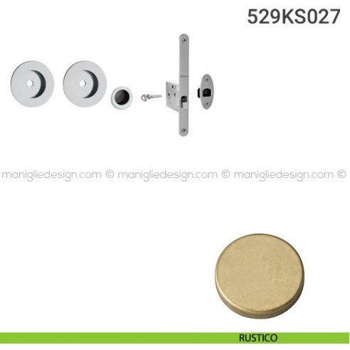 Kit per porta scorrevole 529KS027 rustico