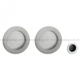 Kit placche incasso tonde cieche T60 Reguitti con frontalino di trascinamento