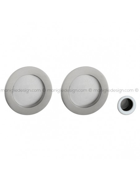 Kit placche incasso tonde cieche T60 Reguitti con frontalino di trascinamento