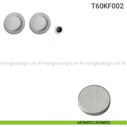 Kit placche incasso tonde cieche T60 Reguitti con frontalino di trascinamento 2